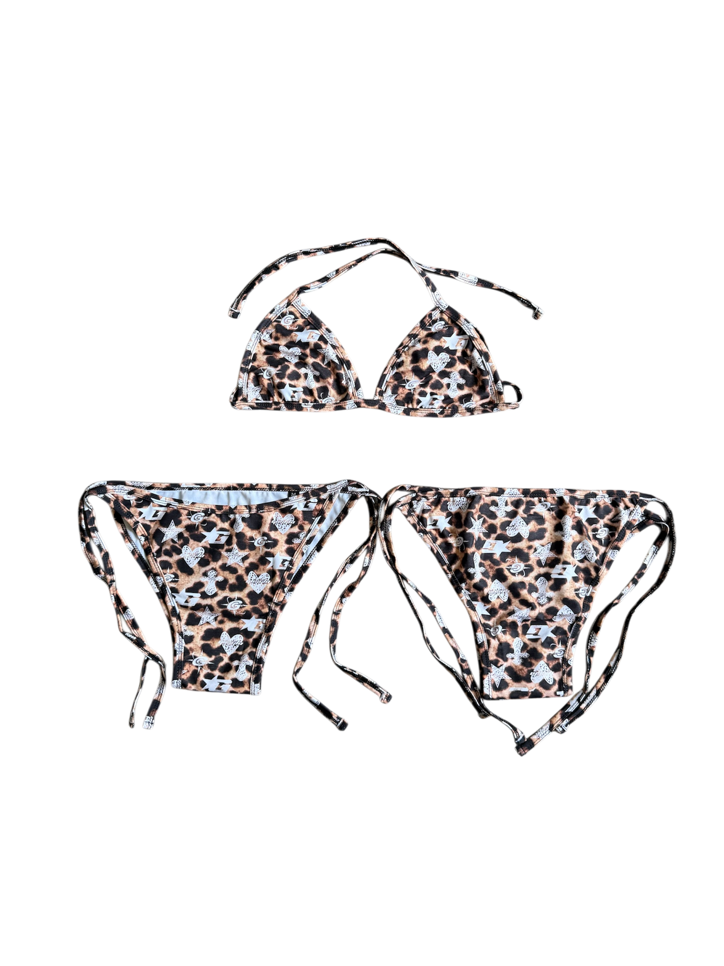 Cheetah Glisglo Print Bikini Bottom