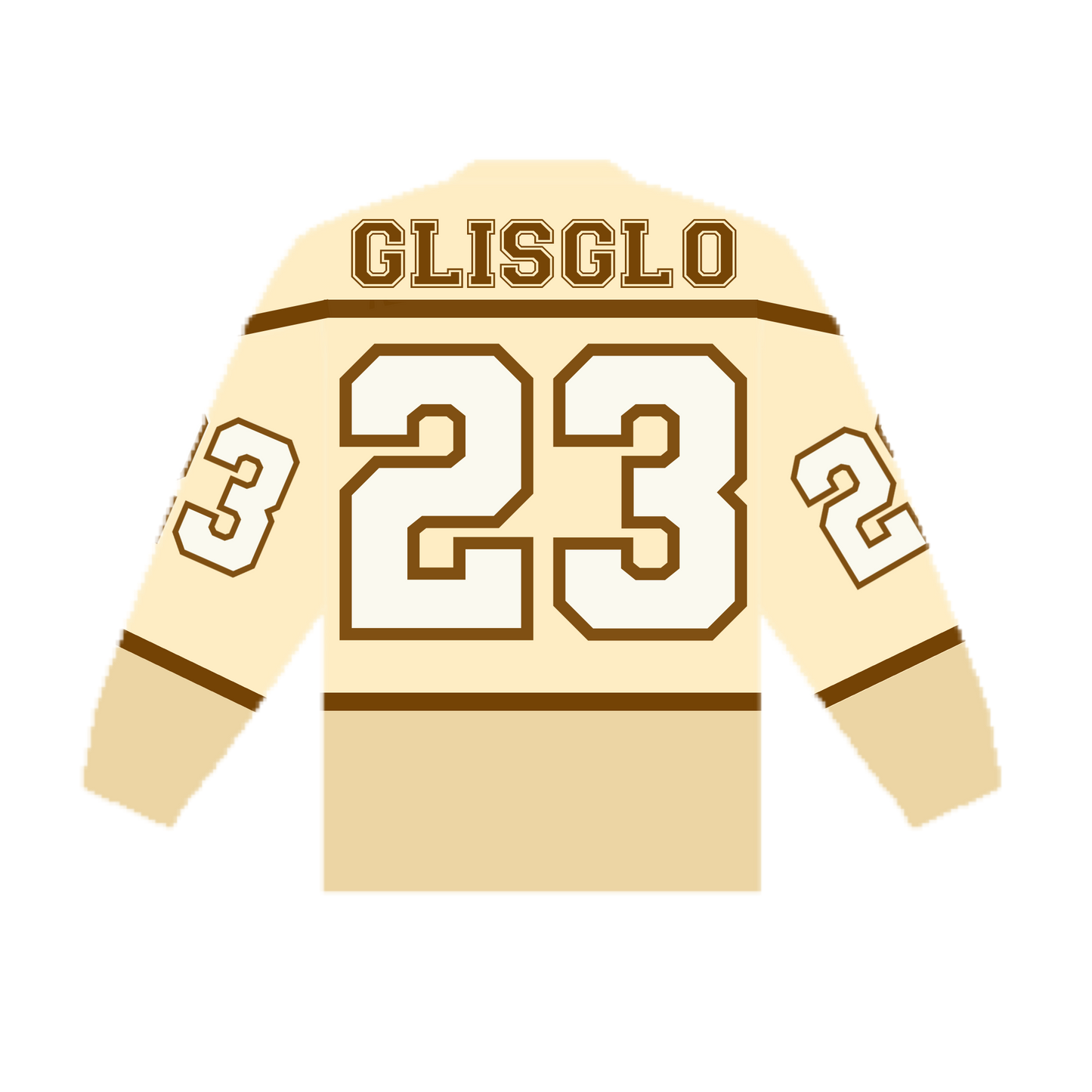 CREAM GLISGLO HOCKEY JERSEY
