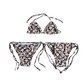 Cheetah Glisglo Print Bikini Top