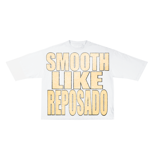 (1) GLISGLO REPOSADO OVERSIZED CROPPED TEE